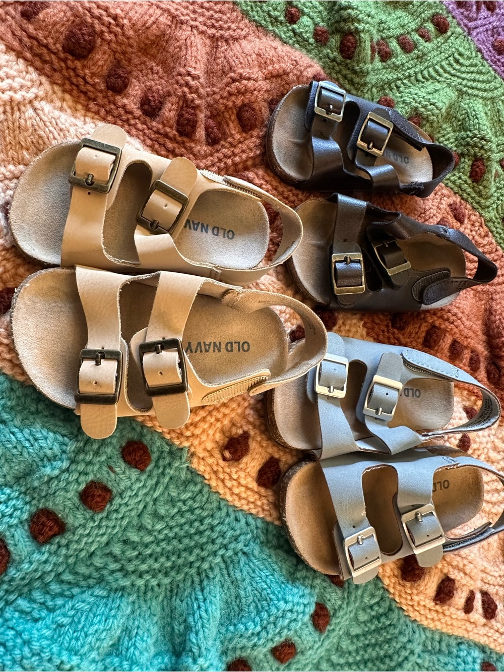 Old Navy 6-12 M Sandal Bundle